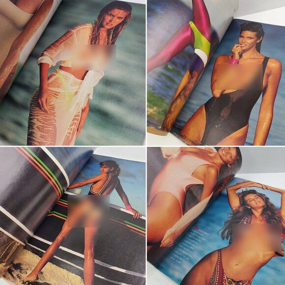 Sports Illustrated Swimsuit 1990 Magazine Judit Masco Lakers Magic Johnson - Picture 2 of 11